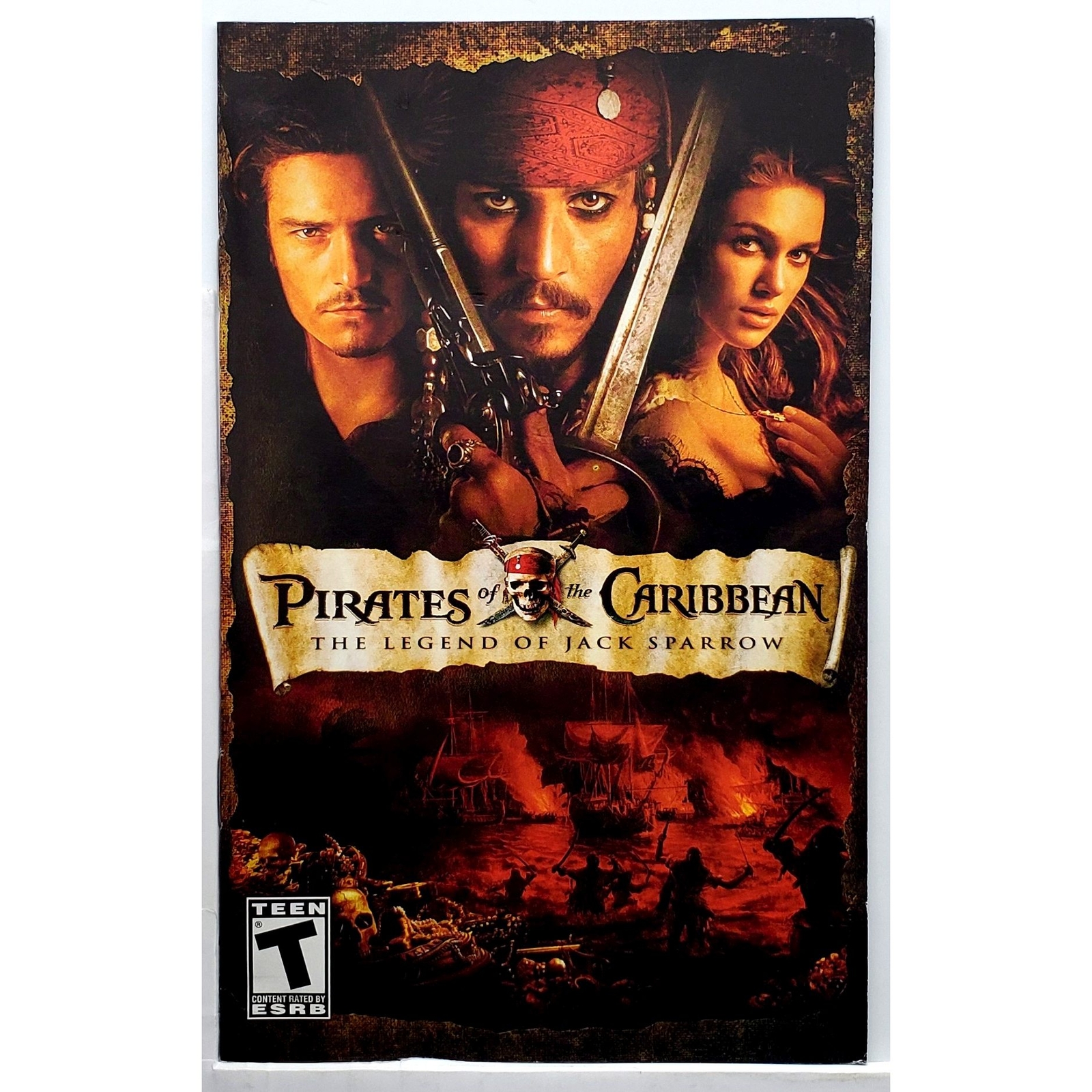 (Manual Only) Pirates of the Caribbean Greatest Hits Sony Playstation 2