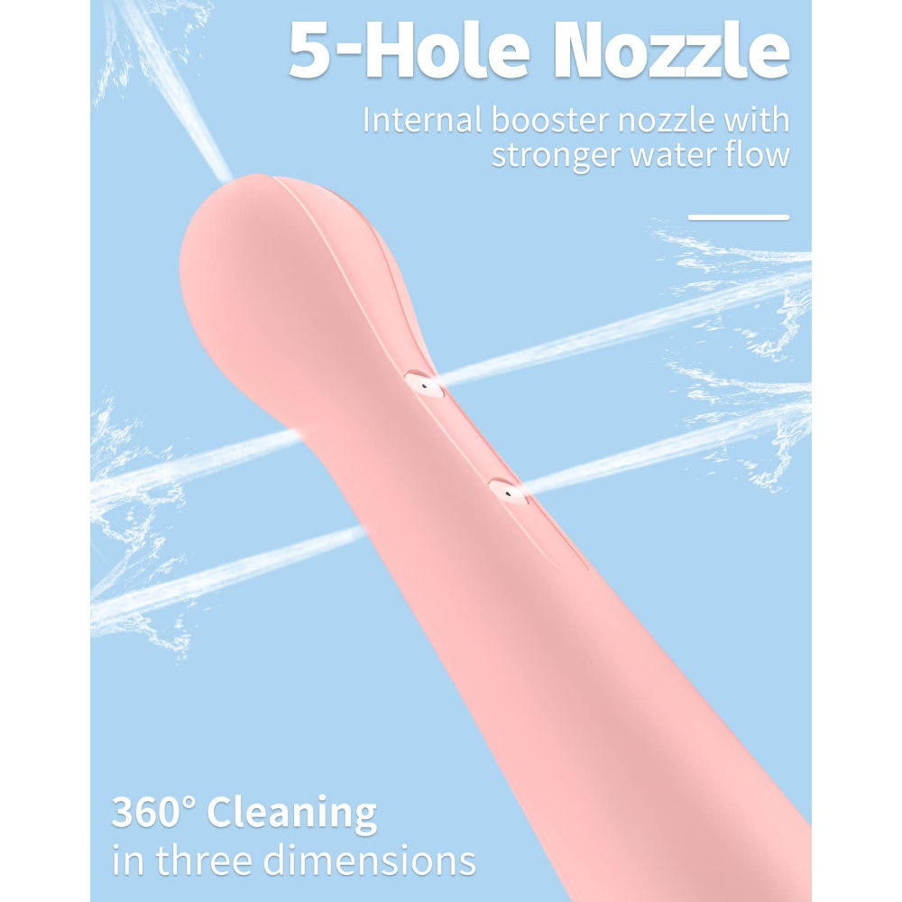 Updated Anal Vaginal Bulb Douche with Back-Flow Prevention Enema Bag Cleaner