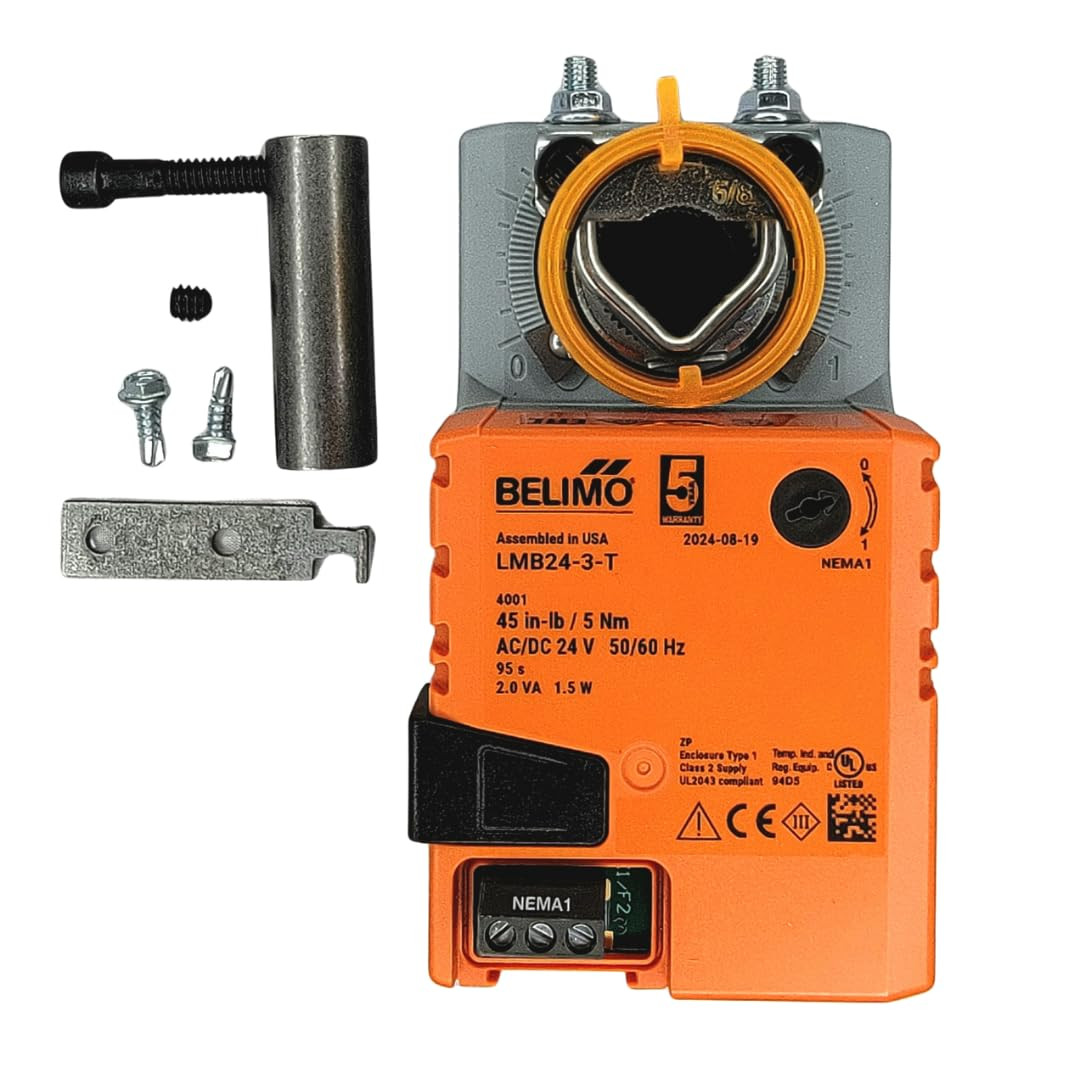 Belimo LMB24-3-T 3 Wire Motor (BH Kit 1) Retrofit Kit to Replace Honeywell M847D