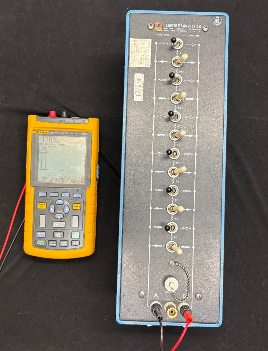 Electro Scientific Industries ESI RS1050 Transfer Standard Resistance 1 Megohm