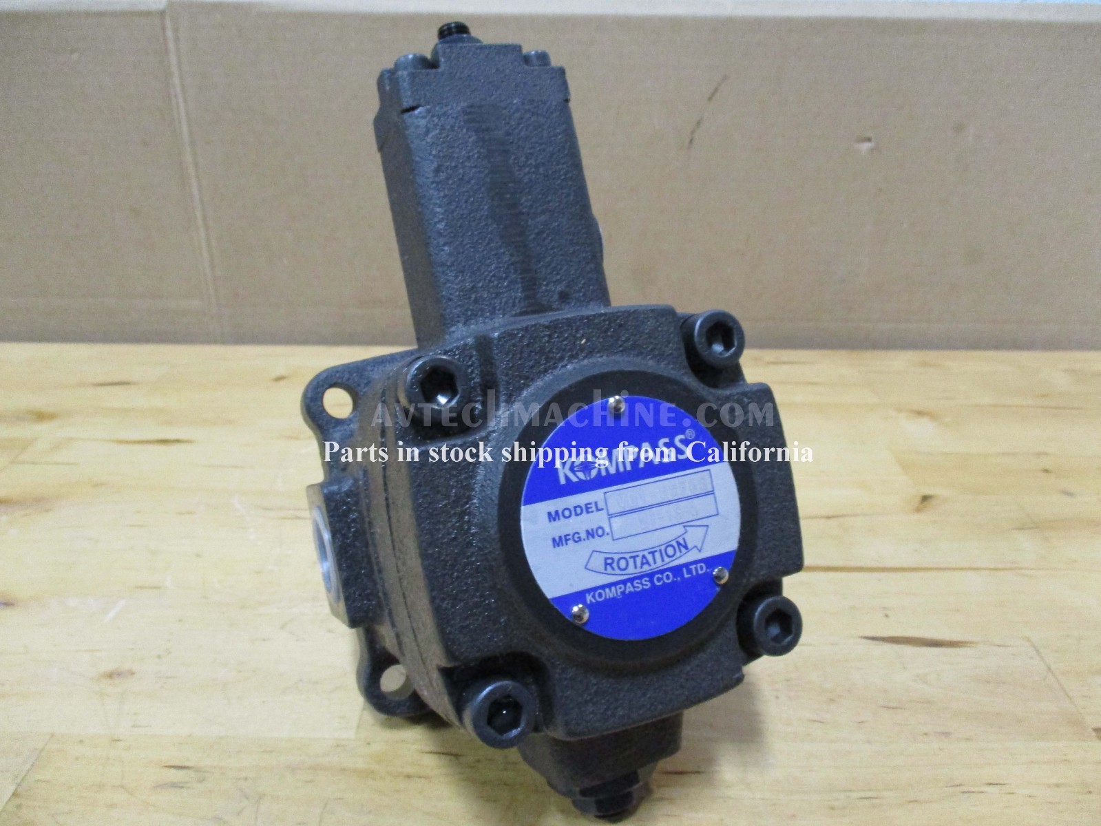 VD1-30FA3 Kompass Hydraulic Variable Vane Pump Max. Pressure 70Kg VD1-30F-A3