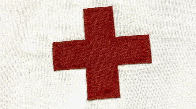 WWI US MEDIC SLEEVE ARM BRASSARD