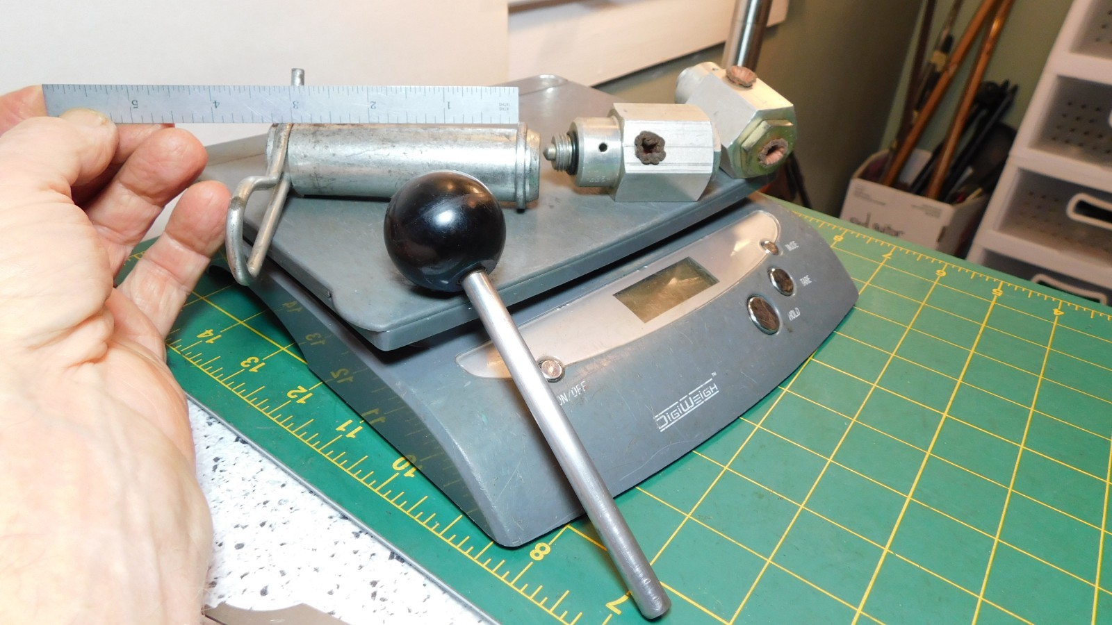 E1212E/1670E #223 Fluid Control Valves, Controller Knob Handle &1x3"Pin