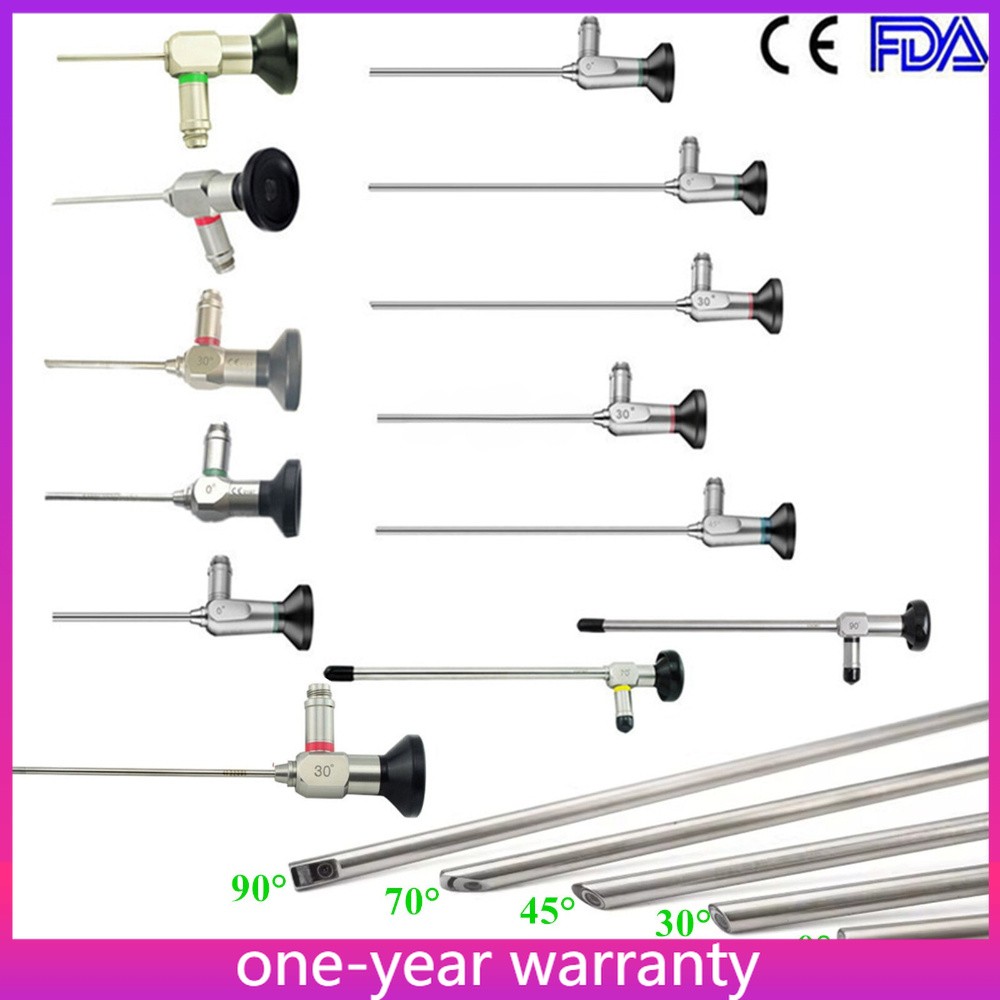 ENT Endoscope 0/30/45/70/90° Otoscope Sinuscope Laryngoscope Cystoscope