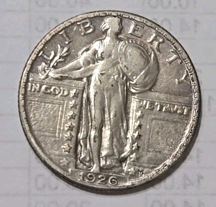 1926 25C Standing Liberty Quarter