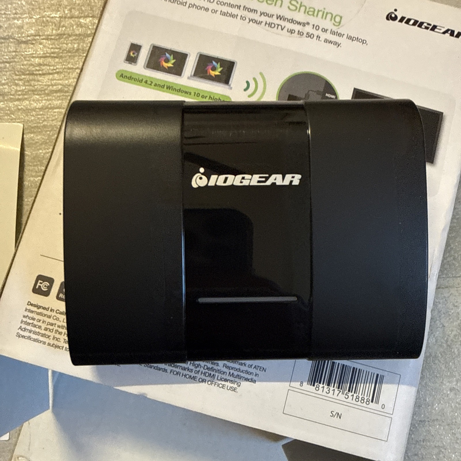 IOGEAR Wireless Screen Sharing GWAVRC