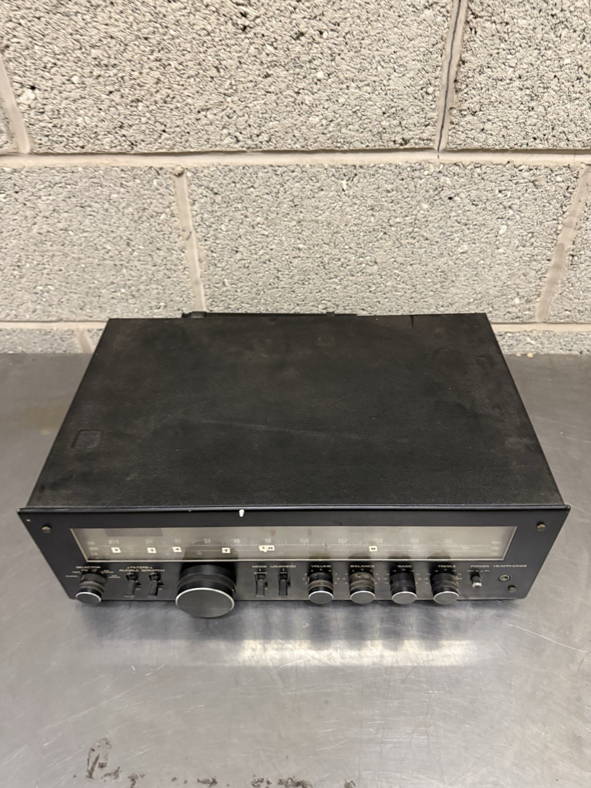 Amstrad Model EX222 Executive Stereo Receiver Untested Made In England