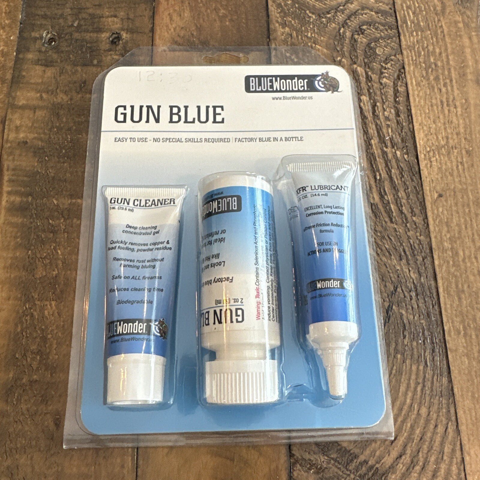 Blue Wonder Gun Bluing Kit - Quick easy touchup, or completely re-blue your gun