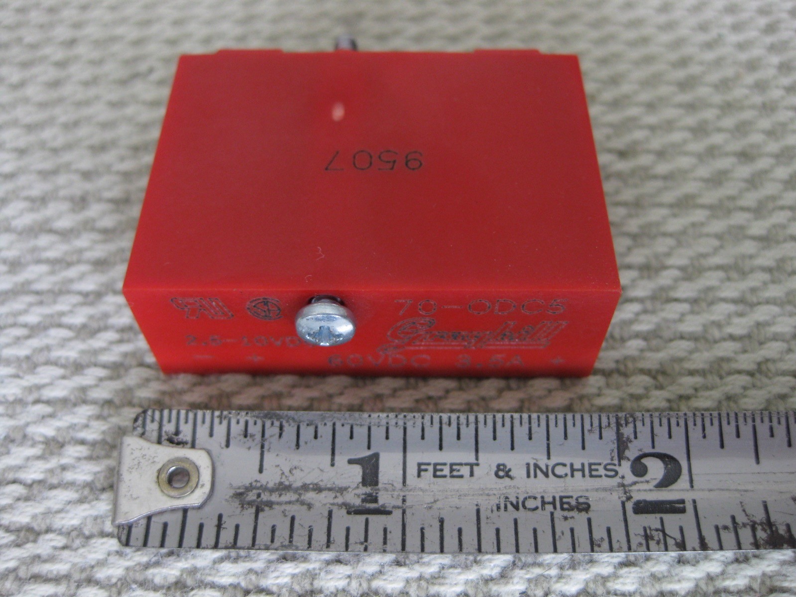Lot 10 Grayhill 70-ODC5 I/O Module Solid State Relay 2.5-10VDC 60VDC 3.5A Output