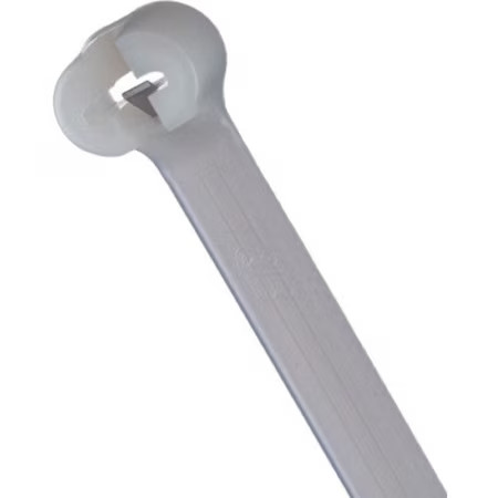 Ty-Rap Ty232m Cable Tie, 8 In L, 2 In Max Bundle Dia., Natural, Nylon 6/6, 18
