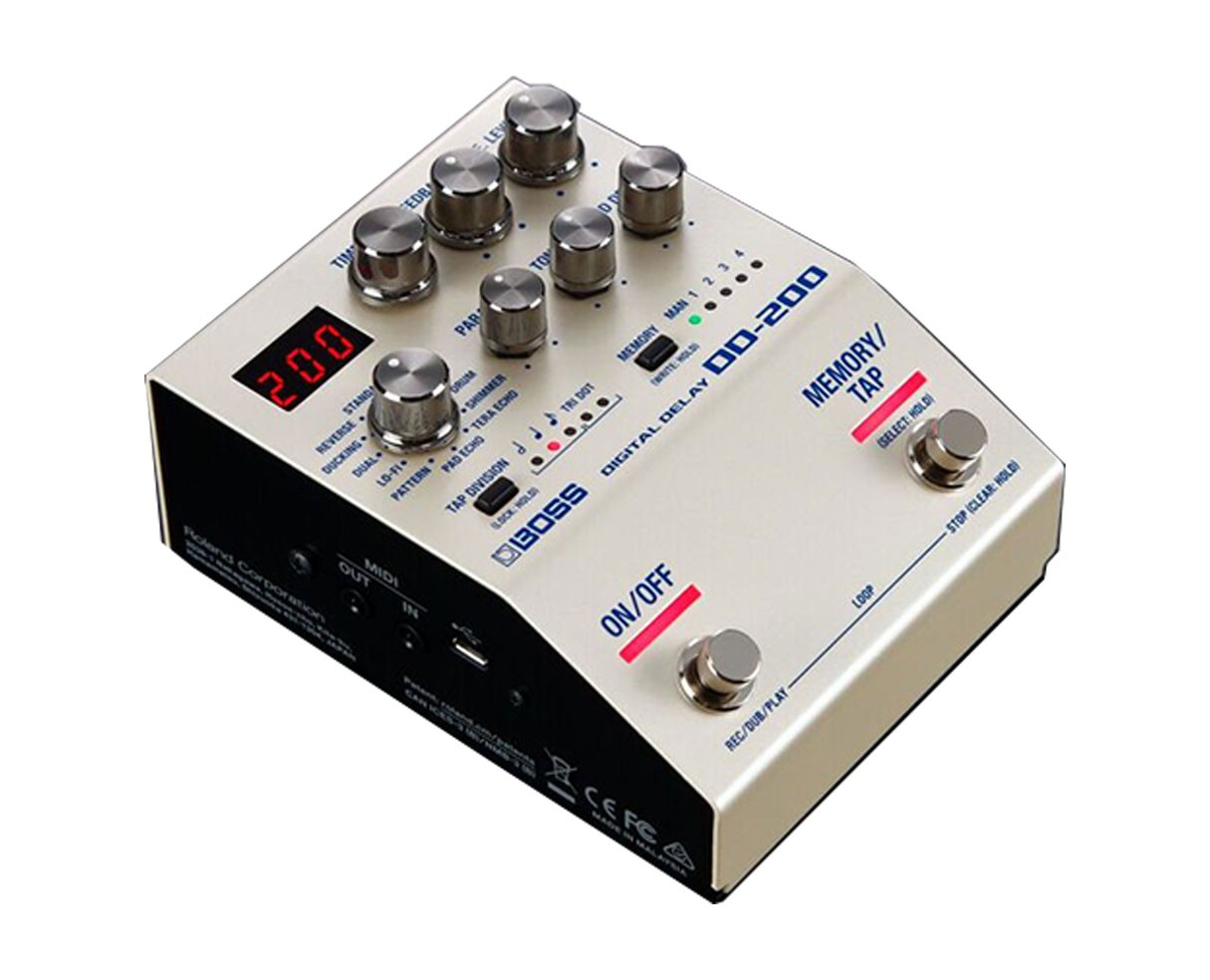 Boss DD-200 Digital Delay Pedal - Open Box