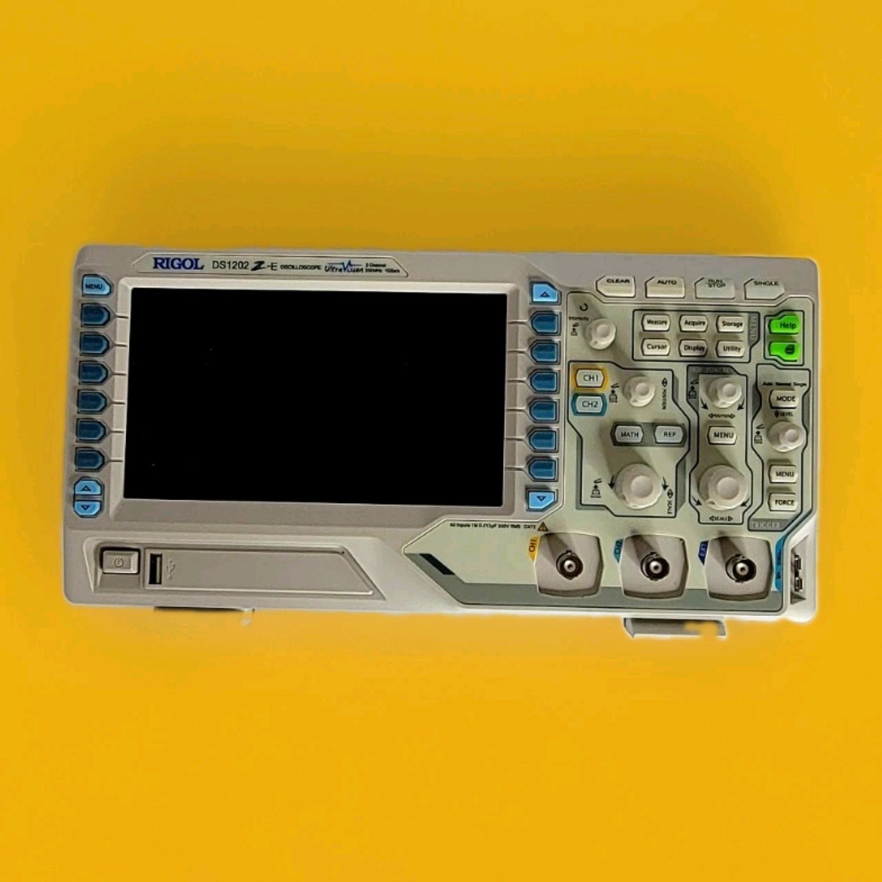 Rigol DS1202Z-E 200MHz 2-Channel Digital Oscilloscope w/ Probes & Power Cord