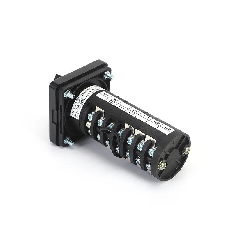 Rotary Cam Switch 8 Position 7Pole Selector Silver Contact Electrical Changeover