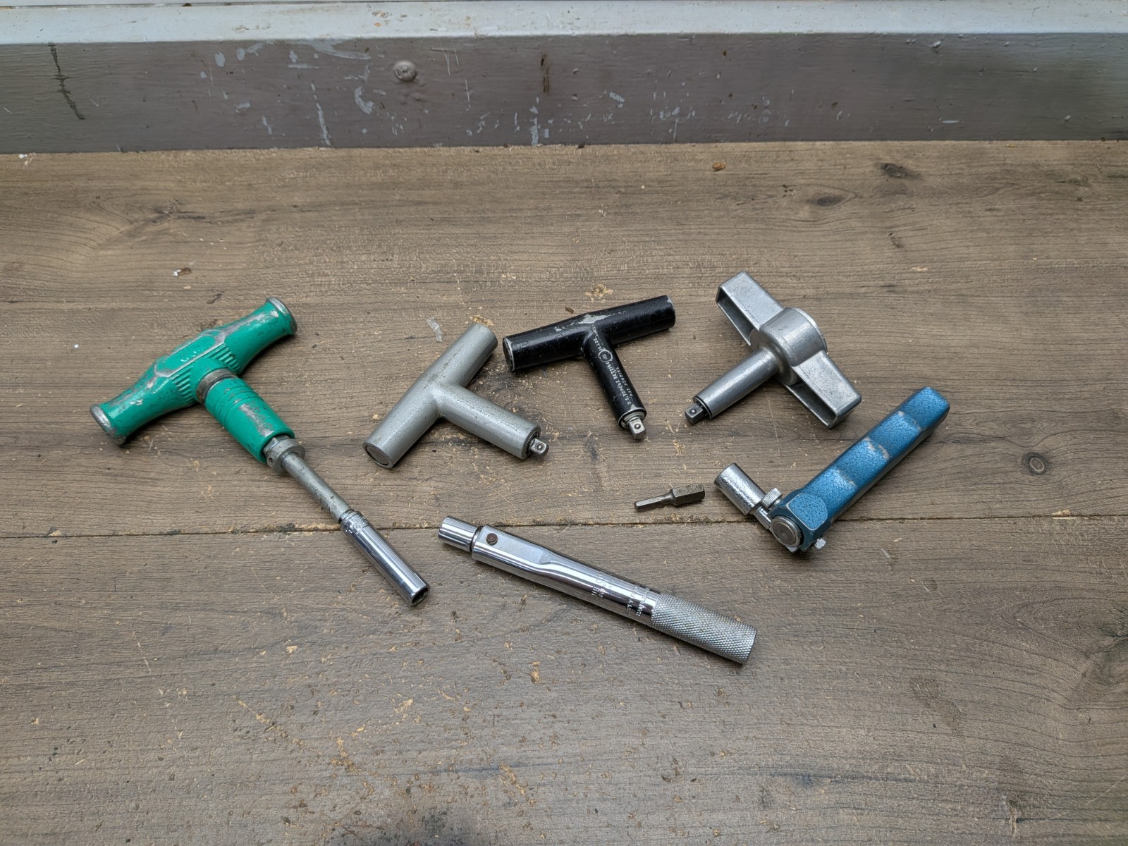TORQUE WRENCH LOT (6) TORQUE CONTROLS INC., SKYWAY, RICHMONT INC., USA MADE
