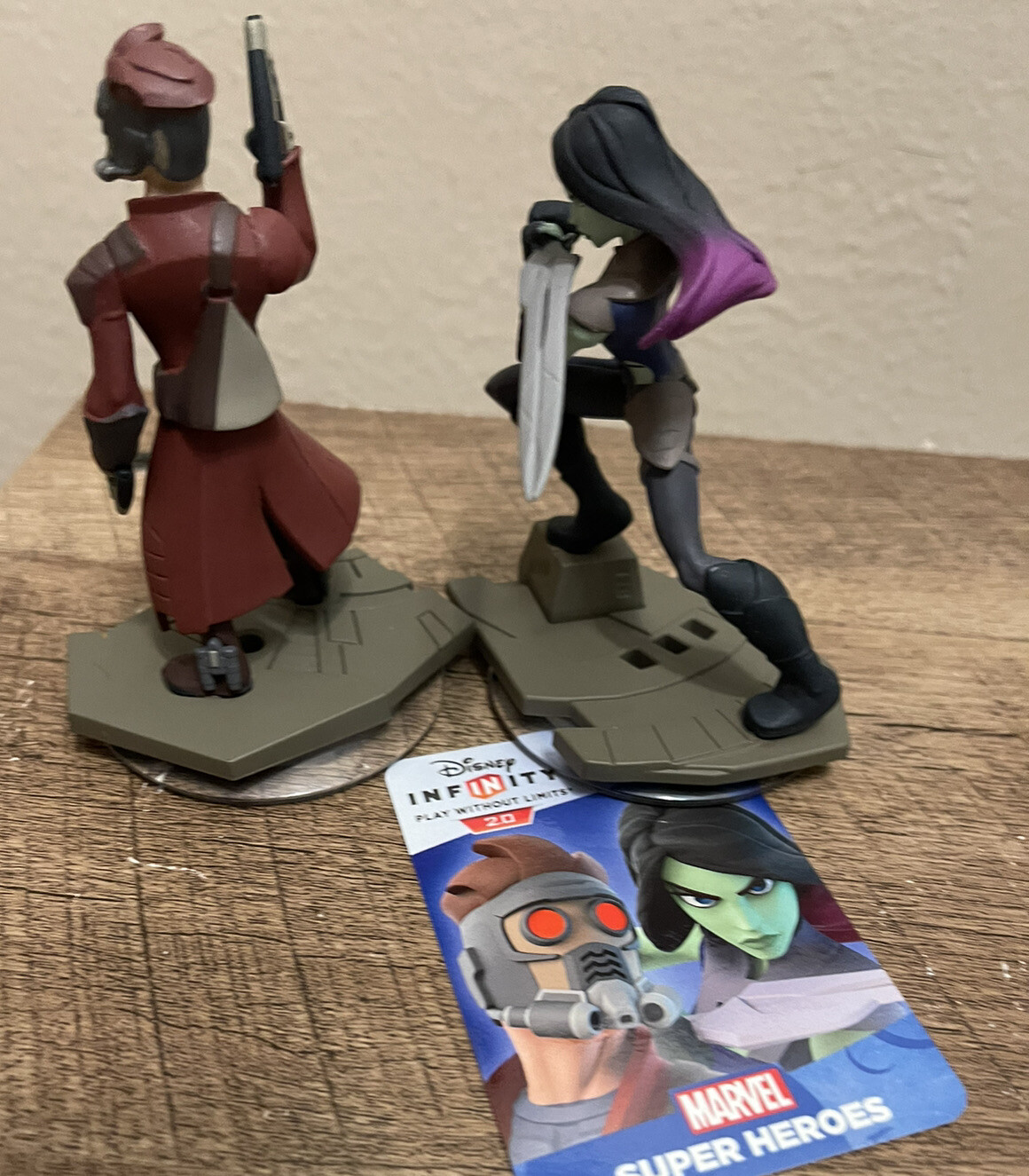 Disney Infinity 2.0 Characters 2 Marvel Nova Gamora Code Card