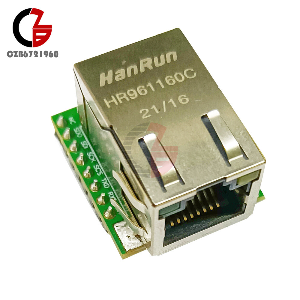 10Pcs Module Hardware TCP/IP Protocol Stack UART Serial Port Transparent CH395Q