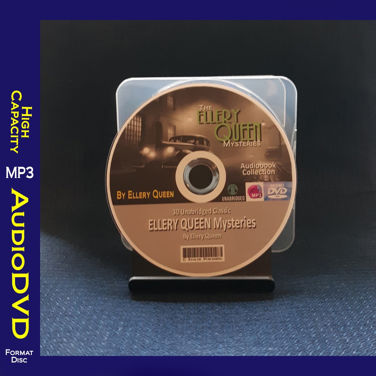 The ELLERY QUEEN Detective Mystery Series - 30 MP3 Audiobook Collection