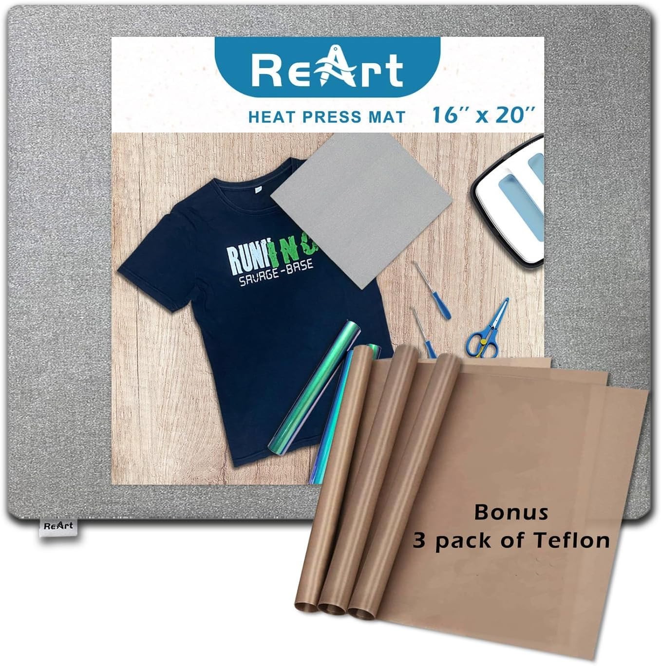 Heat Press Mat 16" x 20" for DIY Projects - Suitable for Various Materials