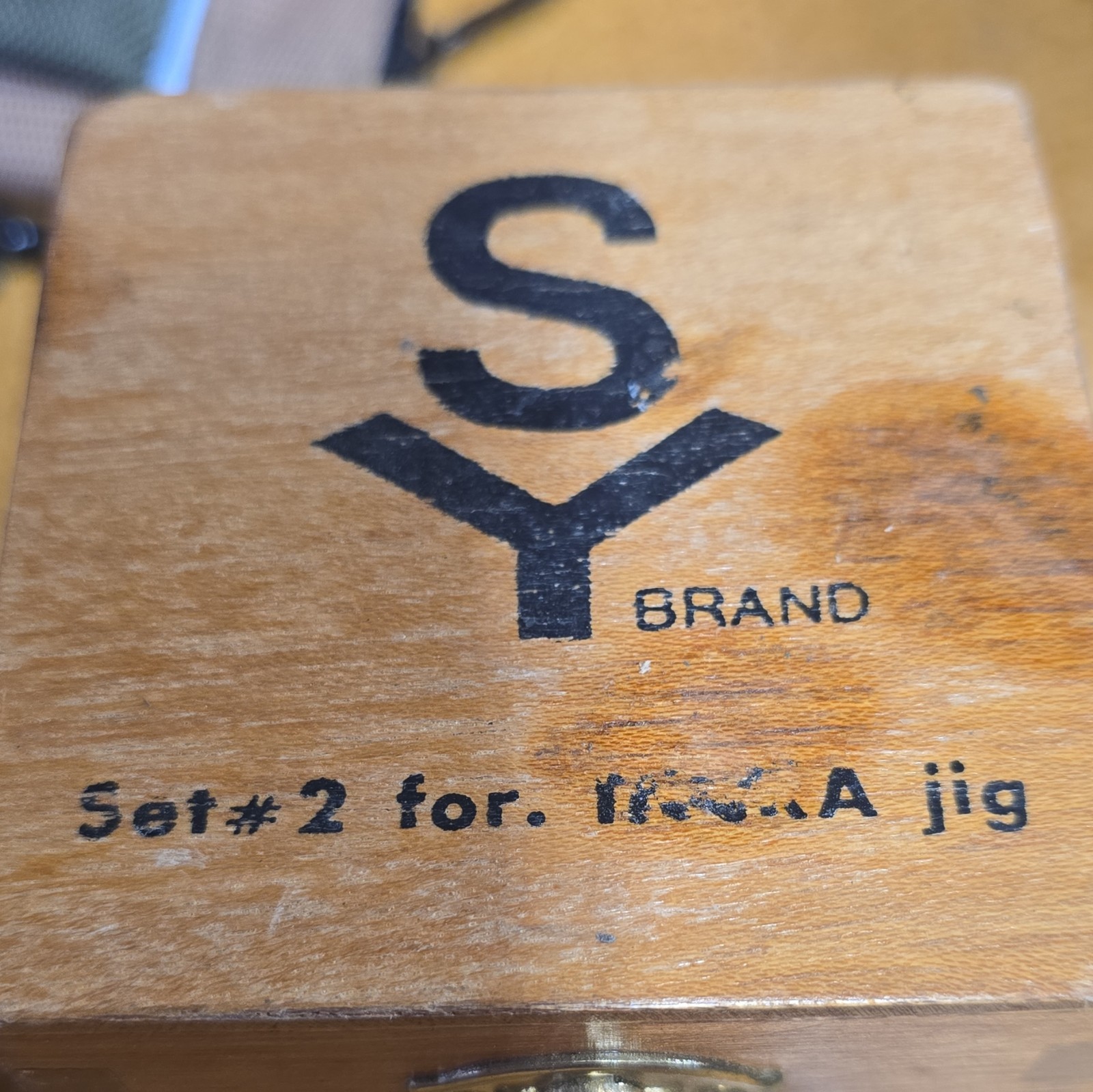 SY BRAND Set #2 Track A Jig 5-Piece Metal Wood Jig in Wooden Box