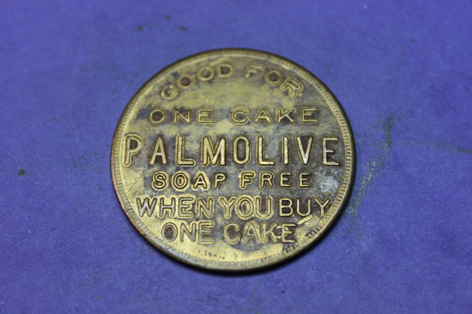 TRADE TOKEN-PALMOLIVE SOAP