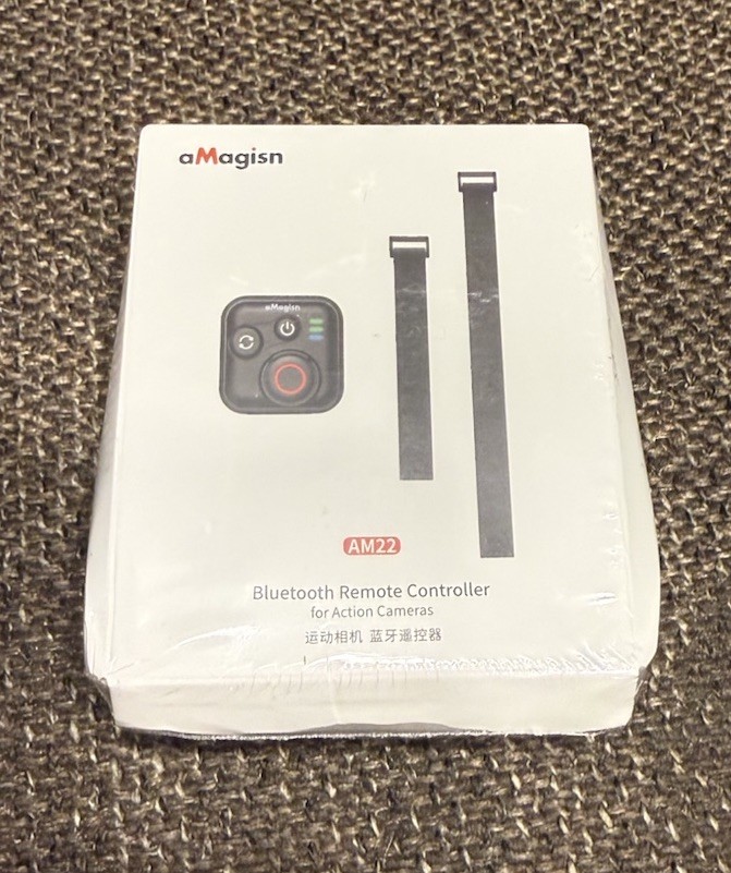 aMagisn AM22 Bluetooth Remote Controller for Action Cameras - Black - NEW