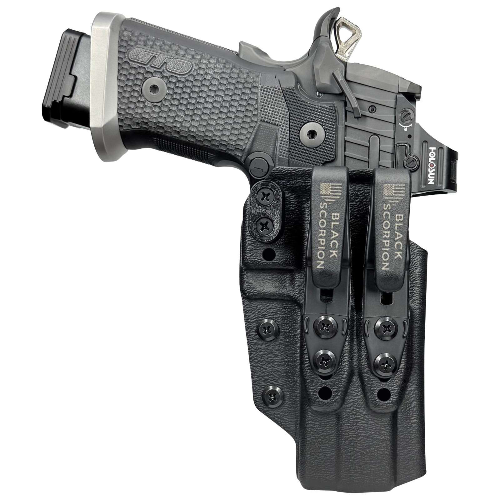 Black Scorpion Gear AIWB Dual Clip X Holster fits Sig Sauer P211 GTO