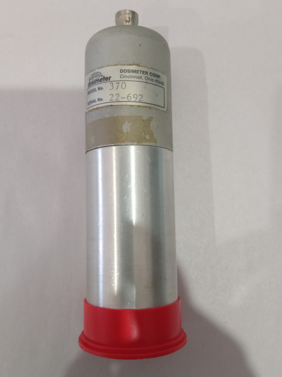 Dosimeter Model 370 EWGM (End Window Geiger Muller Tube Detector Probe)