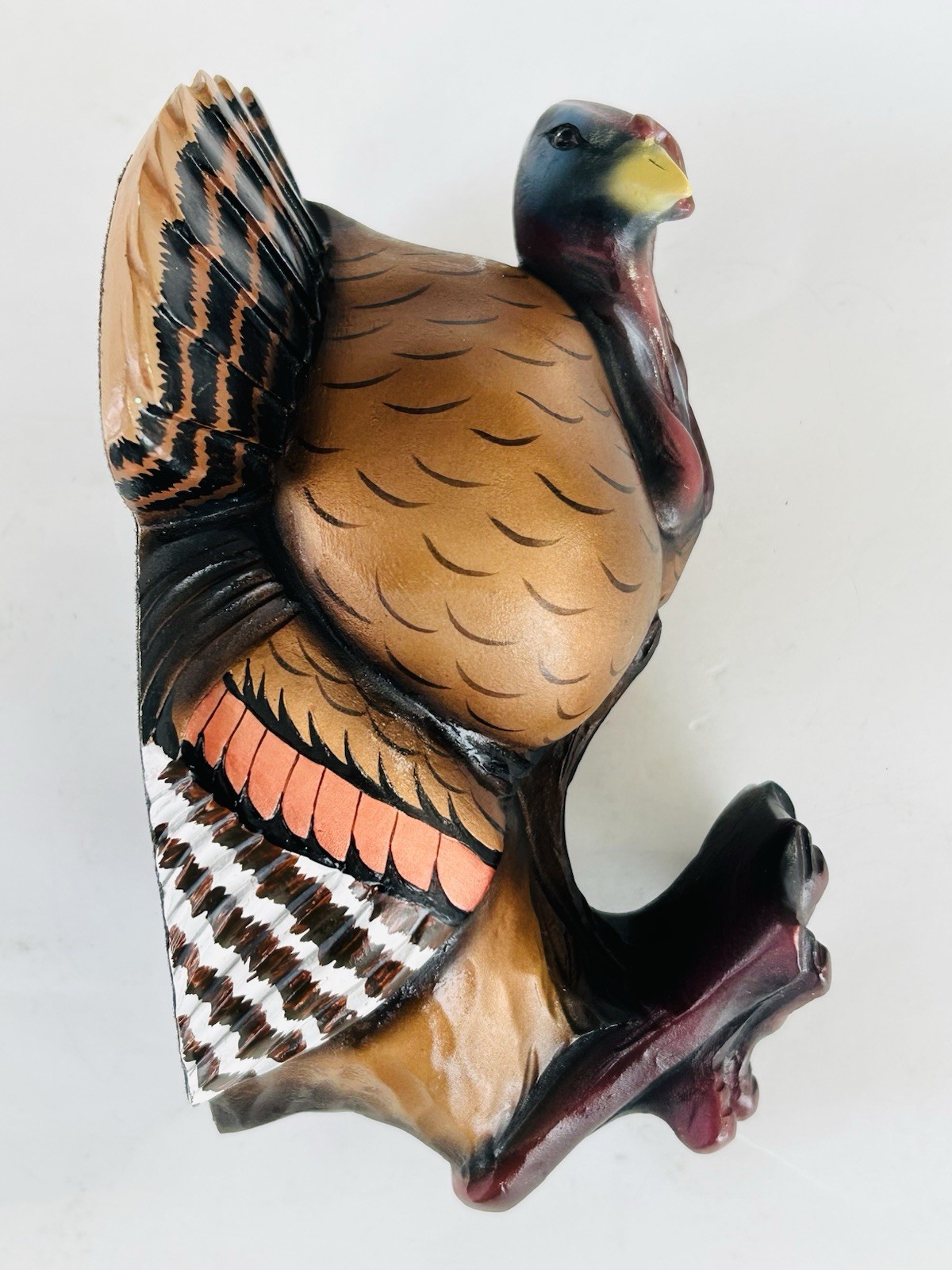 Wild Turkey Wall Hook Coat Hanger Man Cave  Hunting Wildlife Decor