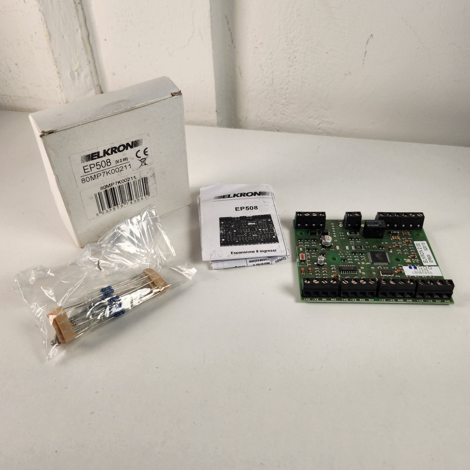 ELKRON EP508 80MP7K00211 Module Expansion Board Used