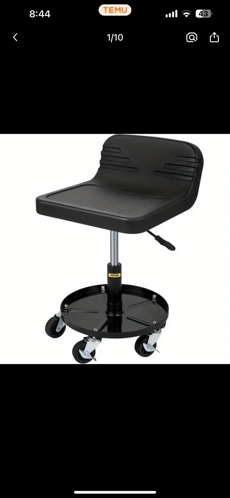 Mechanic Shop Stool