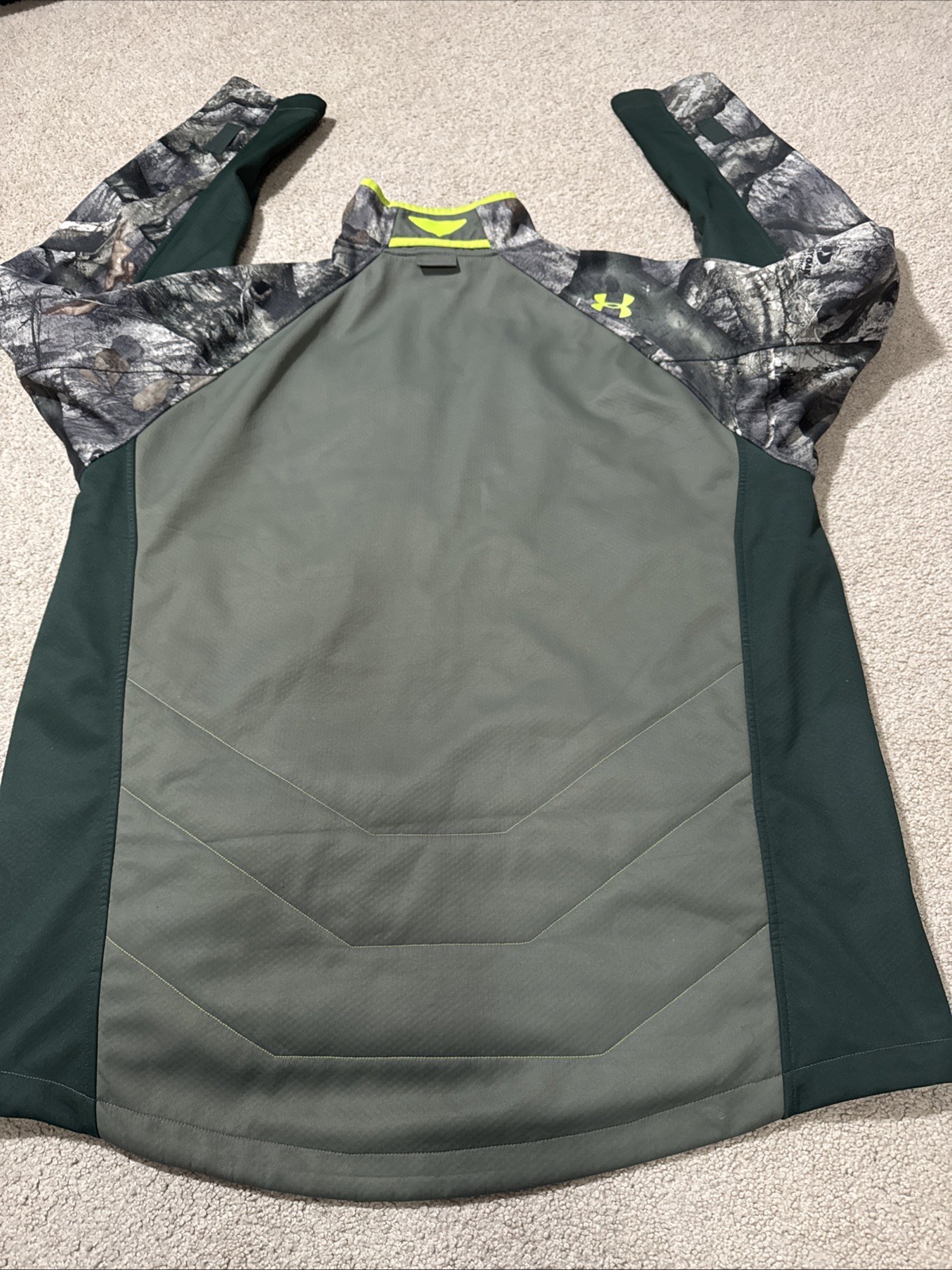 Under Armour Scent Control Storm 2 Softshell Camo Jacket Mossy Oak Treestand 2XL