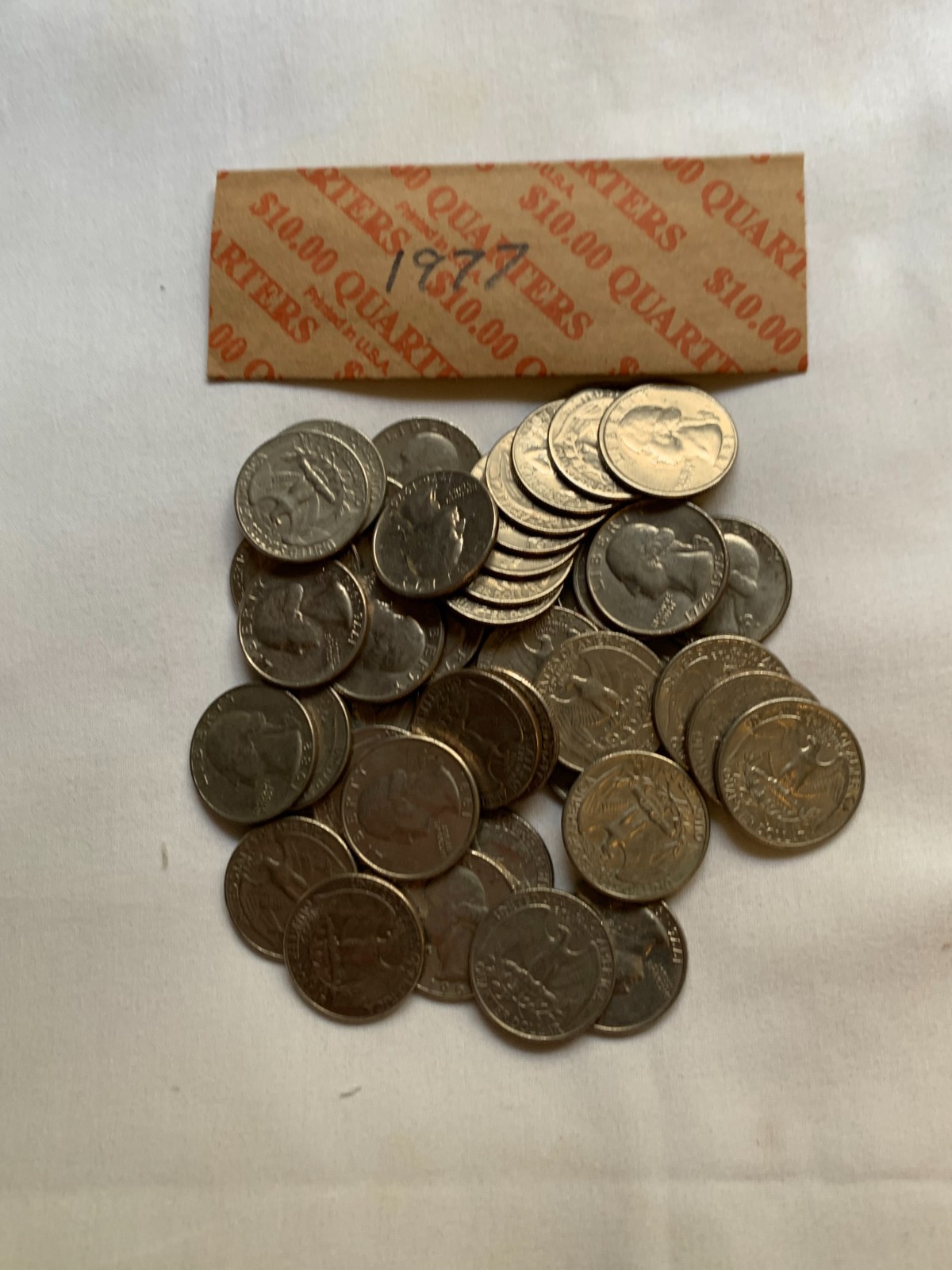 (40) 1977-P Washington Quarters- (CIRCULATED)