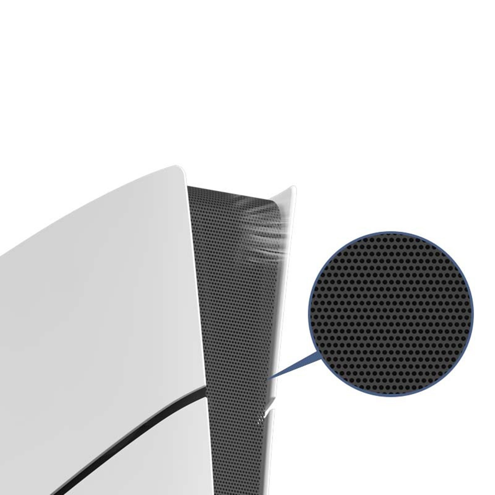 New Side Dust Proof Filter Cover Net Dust Mesh Cooling Vent For PS5 Slim Console