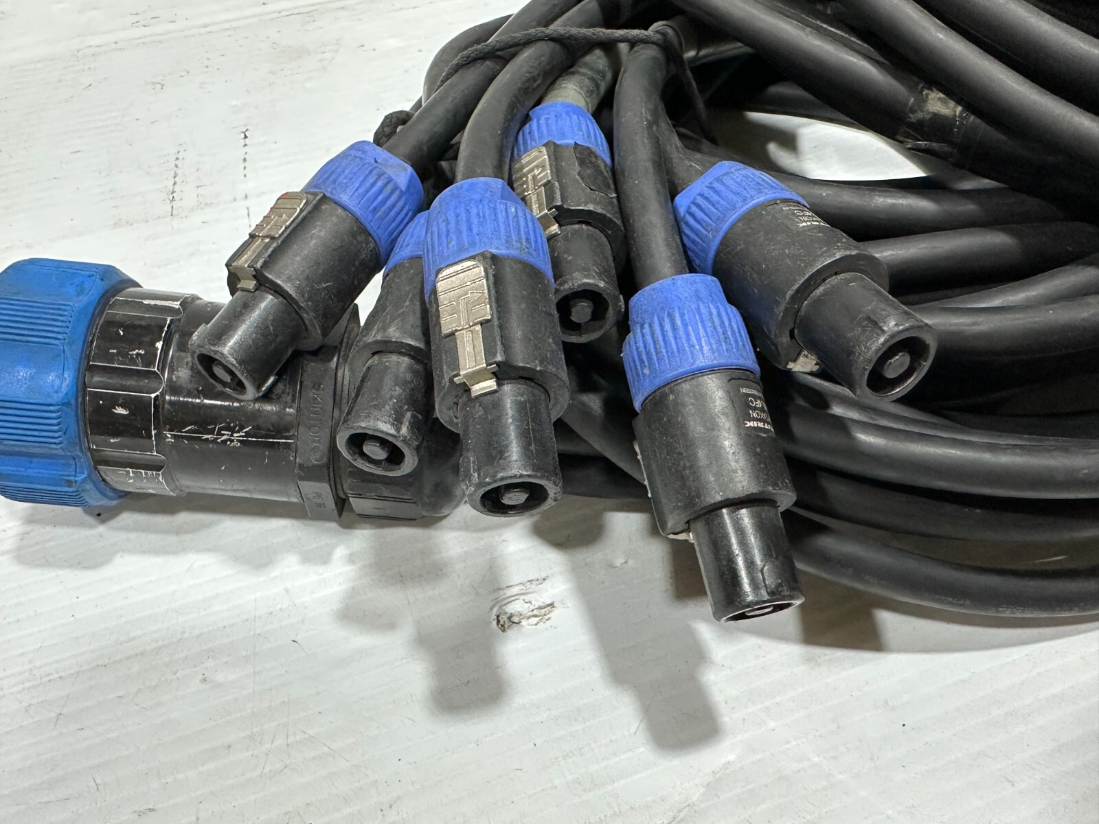 Socapex breakout to 6 NL4 Connectors #8098 (One)THS
