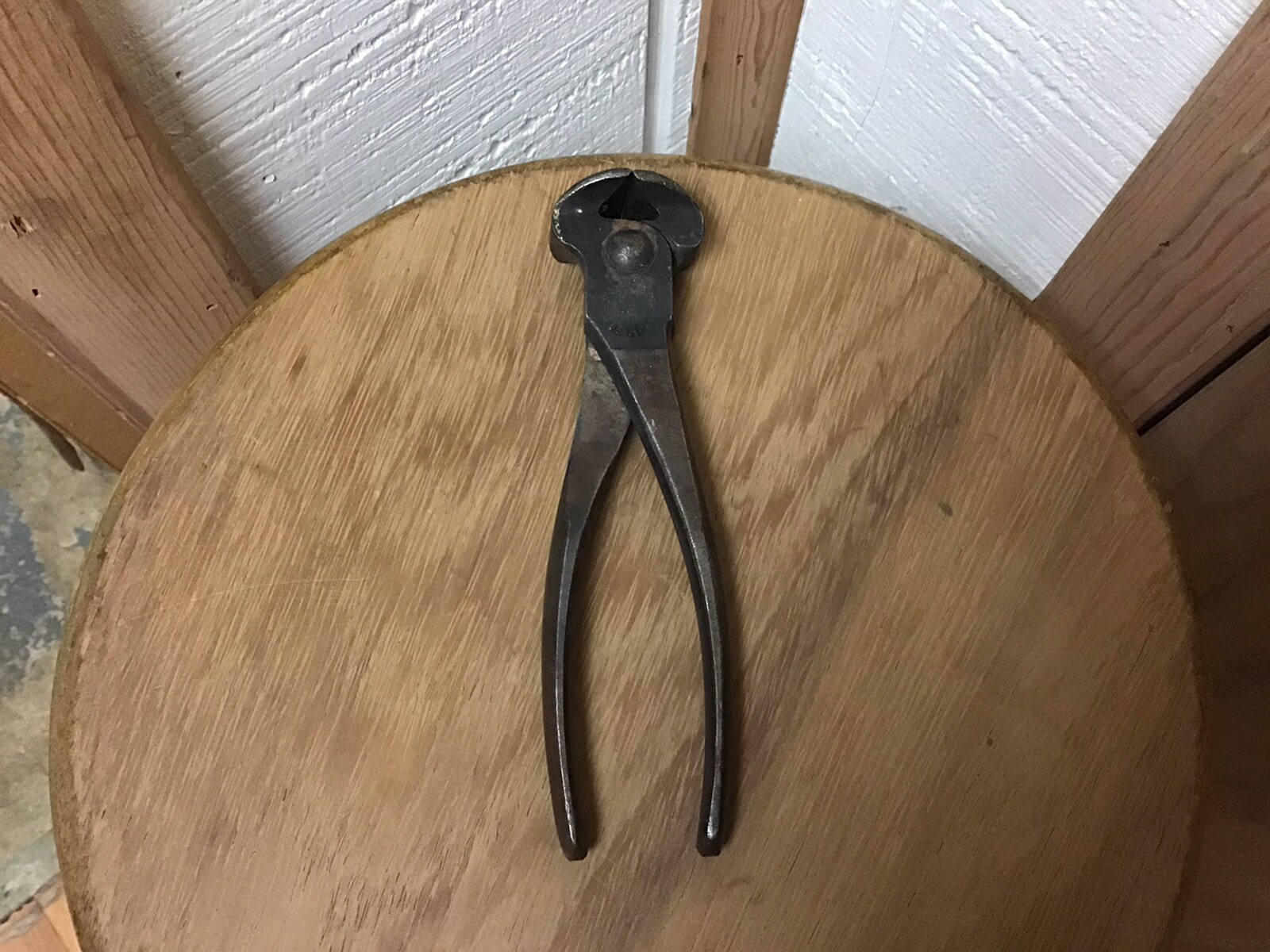 VINTAGE KRAEUTER SUPREME NIPPER 1851-6 KRAEUTER & CO SUPREME 6" NIPPER NEWARK NJ