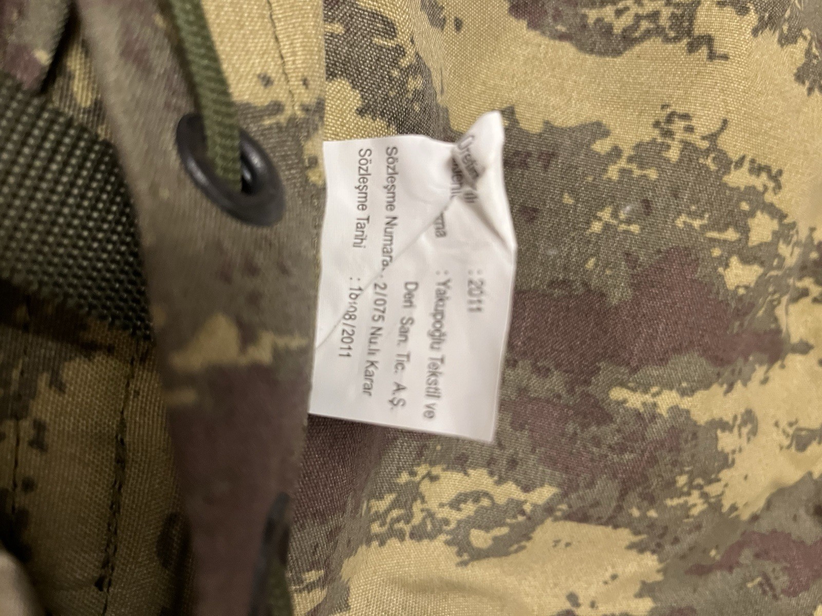 Turkish Lizard M2008 Nano ALICE Pack Rare Camo