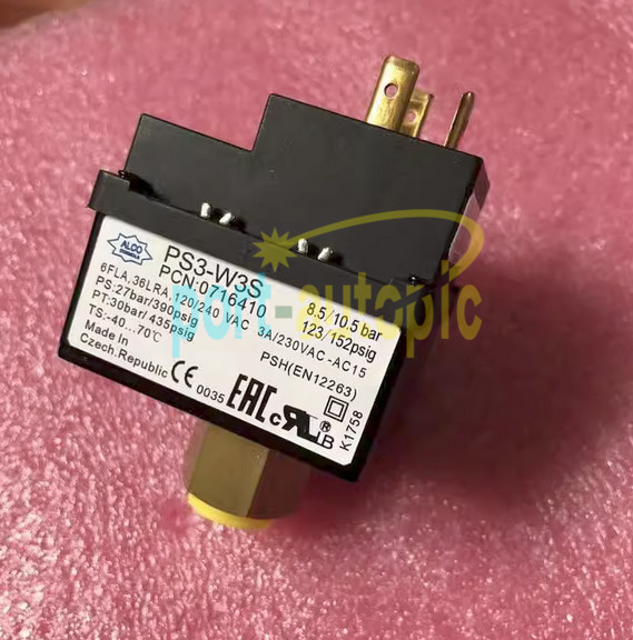 1PCS NEW Alco Controls pressure relay pressure controller PS3-W3S 8.5/10.5bar