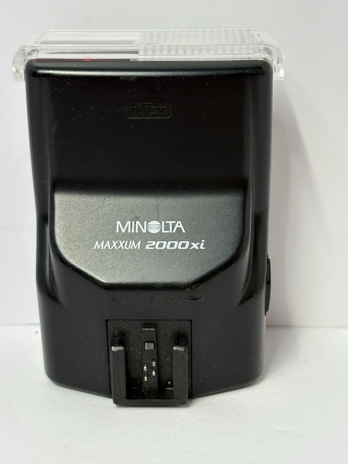 Minolta Program 2000xi Shoes Mount Flash for Maxxum, Used, Untested
