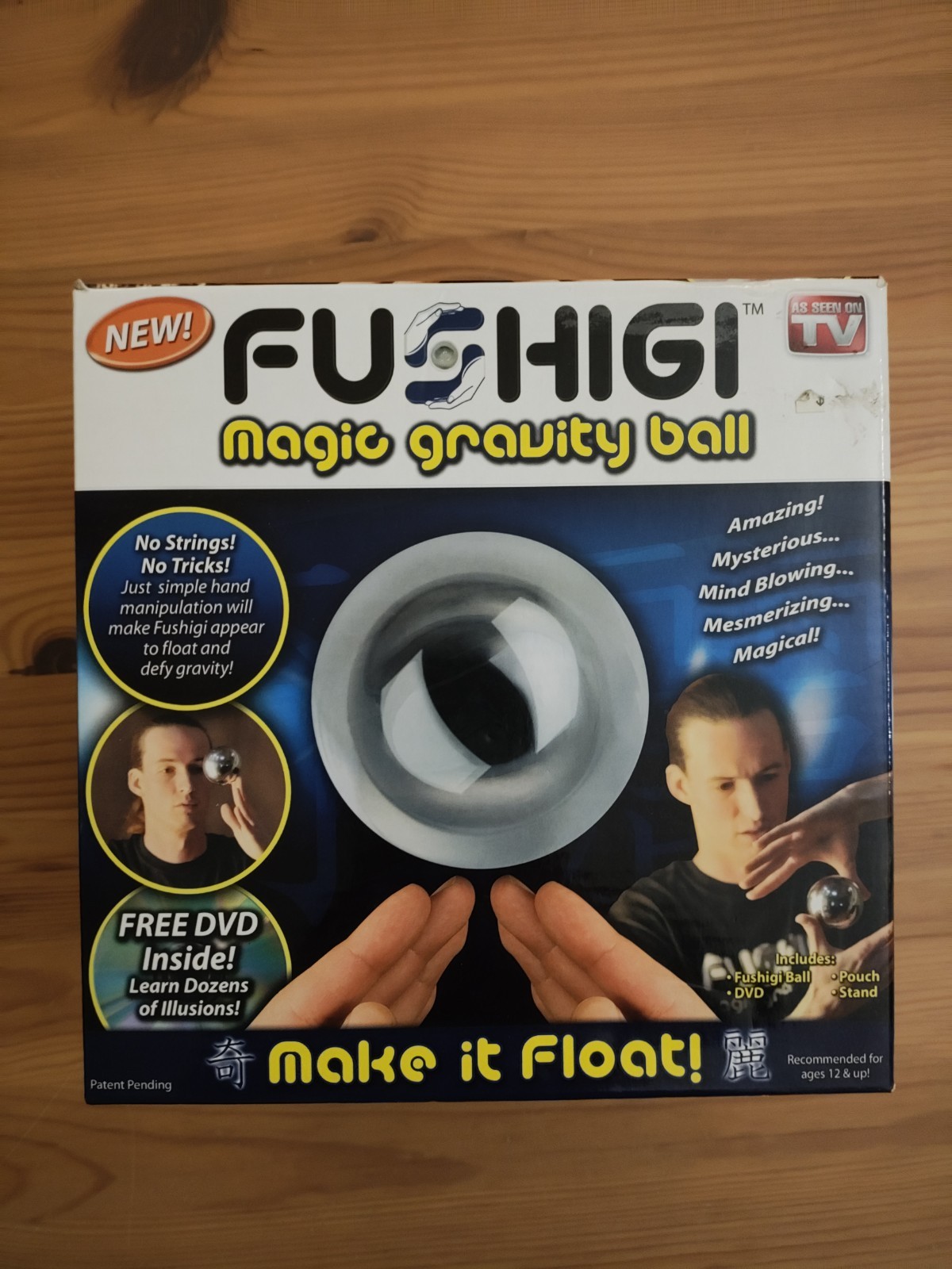 FUSHIGI Magic Gravity Ball Trick Toy With DVD
