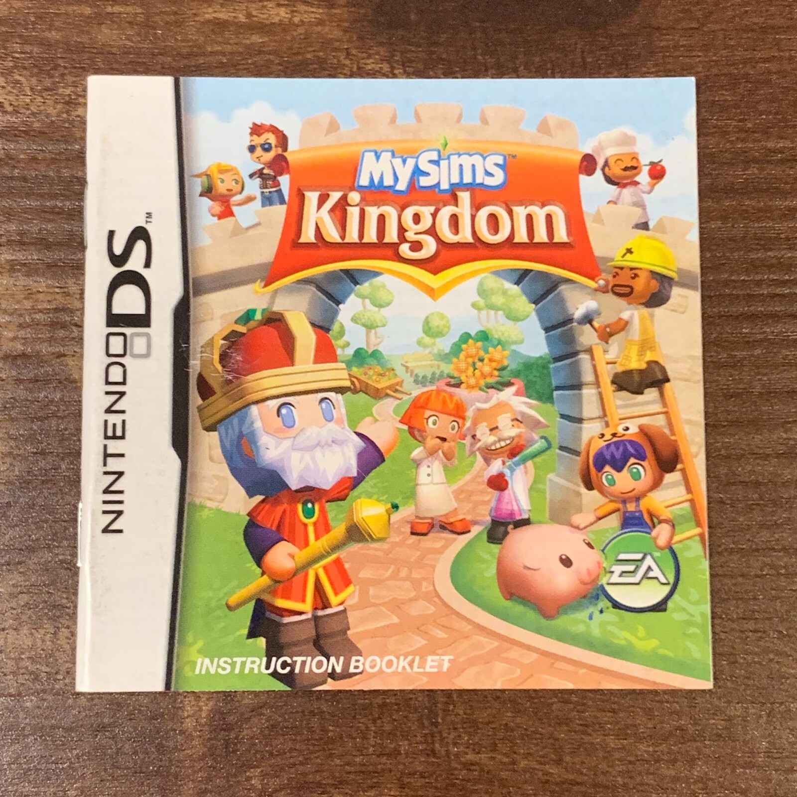 My Sims Kingdom Nintendo DS Gameboy Instruction Manual Only