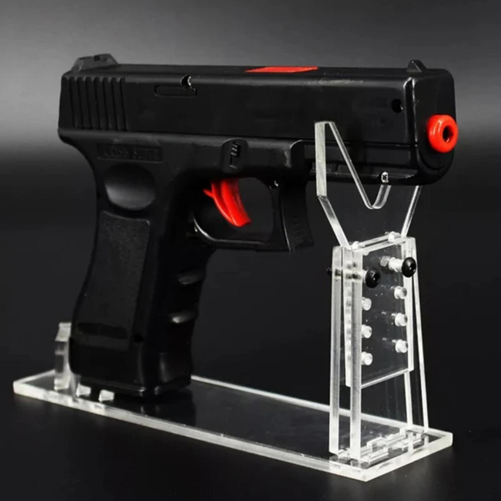 Acrylic Rack Clear HandStand Gun Display Holder Adjustable