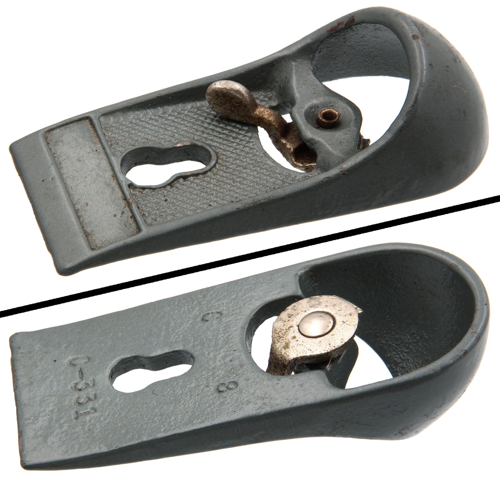Orig. Cap Iron for Sears Craftsman No. 37051 Block Plane - 98% - mjdtoolparts
