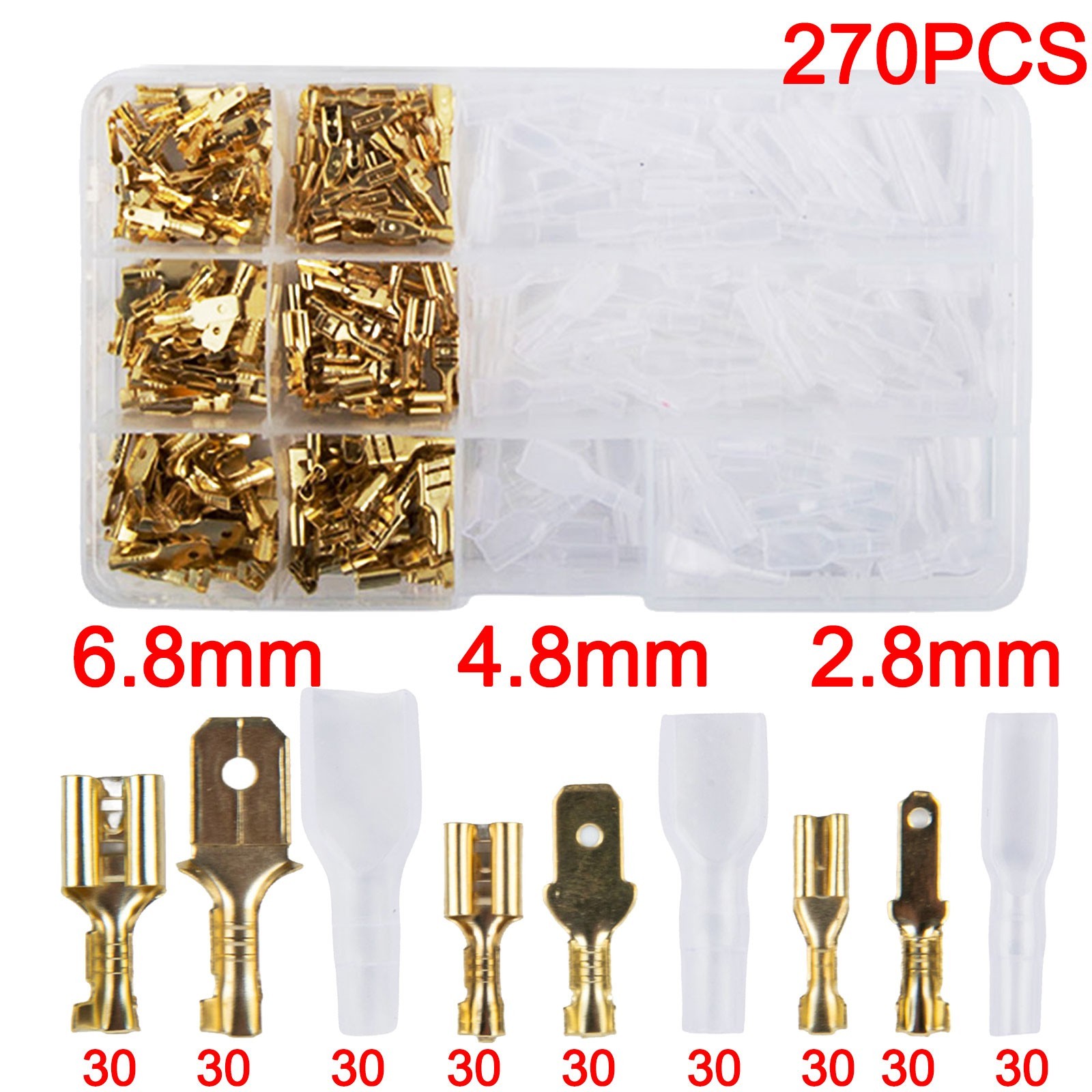 for Easy to Use Wiring Terminal Set of 270PCS for Professionals and DIY
