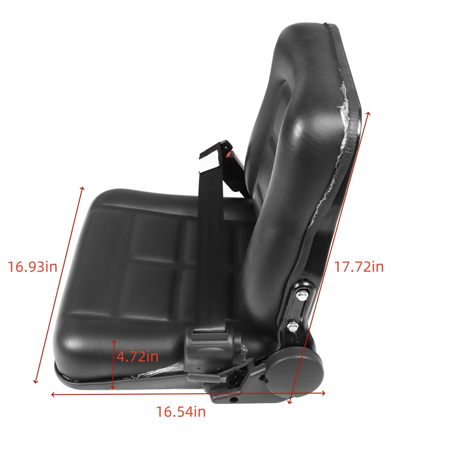 For Tractor Loader Excavator Mini Digger Universal Forklift Seat