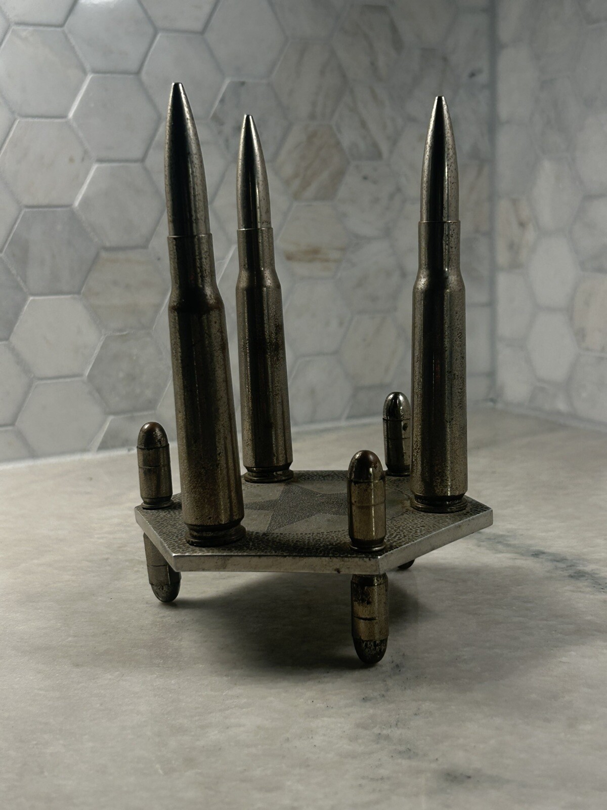 WW2 American Trench Art Sculpture
