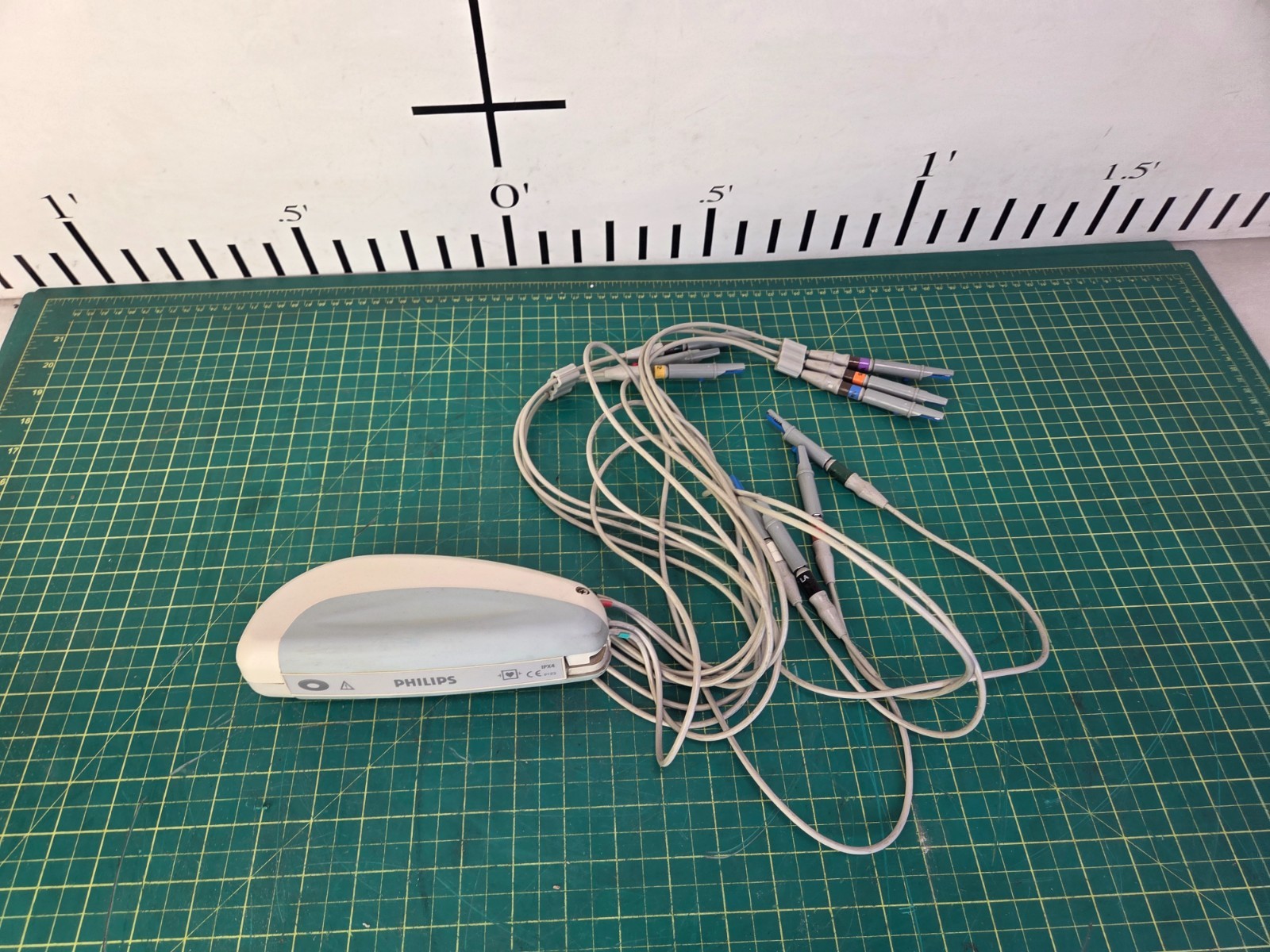 Philips IPX4 Page writer ECG Module with Lead Cables