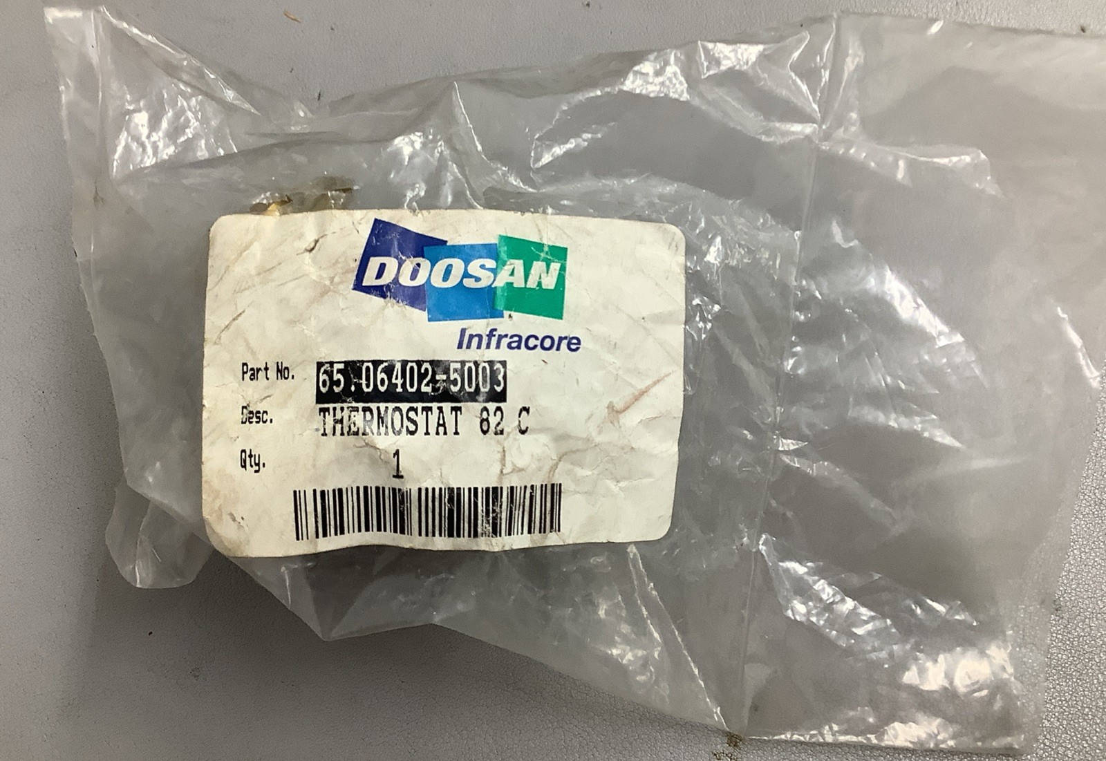 Doosan Thermostat 65.06402-5003 for Solar 70-III Excavator (b264)