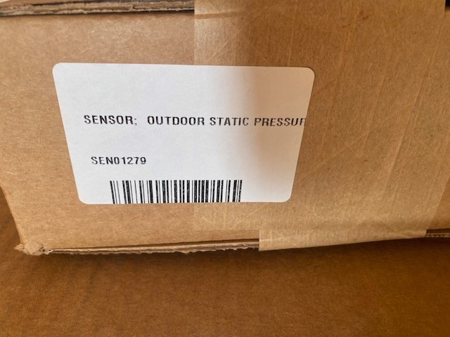Trane / Dwyer Outdoor Static Pressure Sensor, SEN01279