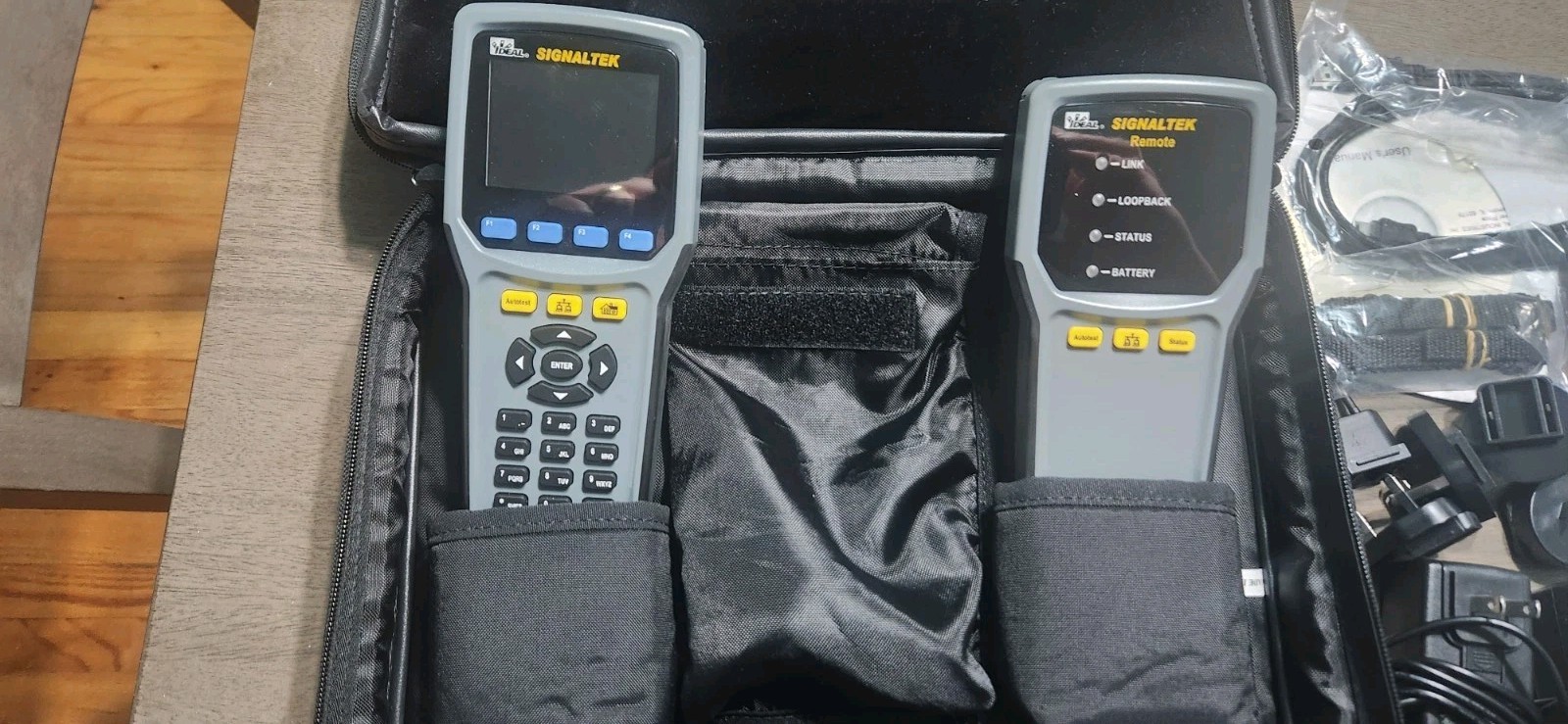 IDEAL SignalTek Gigabit Ethernet Cable Qualification Tester Signal Tek