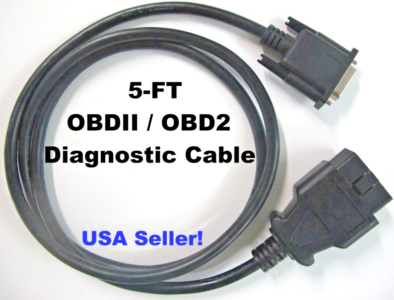 OBD2 OBDII Cable for Vident iAuto708 and iSmart 800 Pro Scanner Diagnostic Tool